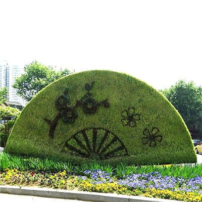 大象移樹(shù)仿真綠雕造型可定制 四川西昌綠雕廠家 仿真綠雕廠家直發(fā)