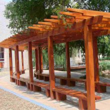 【防腐木廊架弧形轉角葡萄架景區(qū)木質花架景觀工程廠家圖片】防腐木廊架弧形轉角葡萄架景區(qū)木質花架景觀工程廠家
